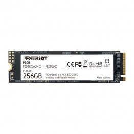 SSD Patriot P300, 256 GB, PCI Express 3.0, M.2